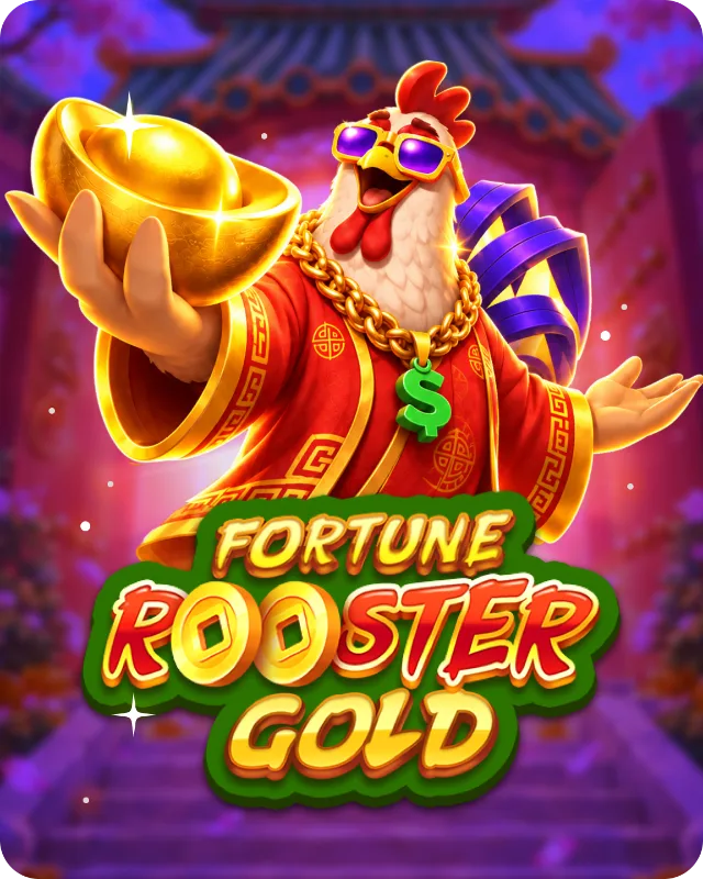 Fortune Rooster Gold